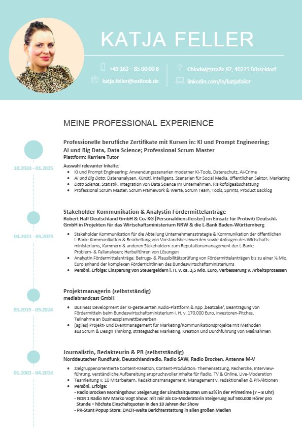 CV-Arbeitsproben KF